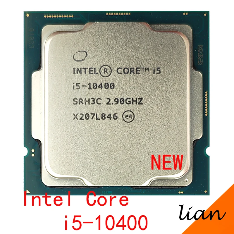 Intel Core i5-10400 NEW i5 10400 2.9 GHz Six-Core Twelve-Thread CPU Processor L2=1.5M L3=12M 65W LGA 1200 new but no fan
Intel Core i5-10400 NEW i5 10400 2.9 GHz Six-Core Twelve-Thread CPU Processor L2=1.5M L3=12M 65W LGA 1200 new but no fan