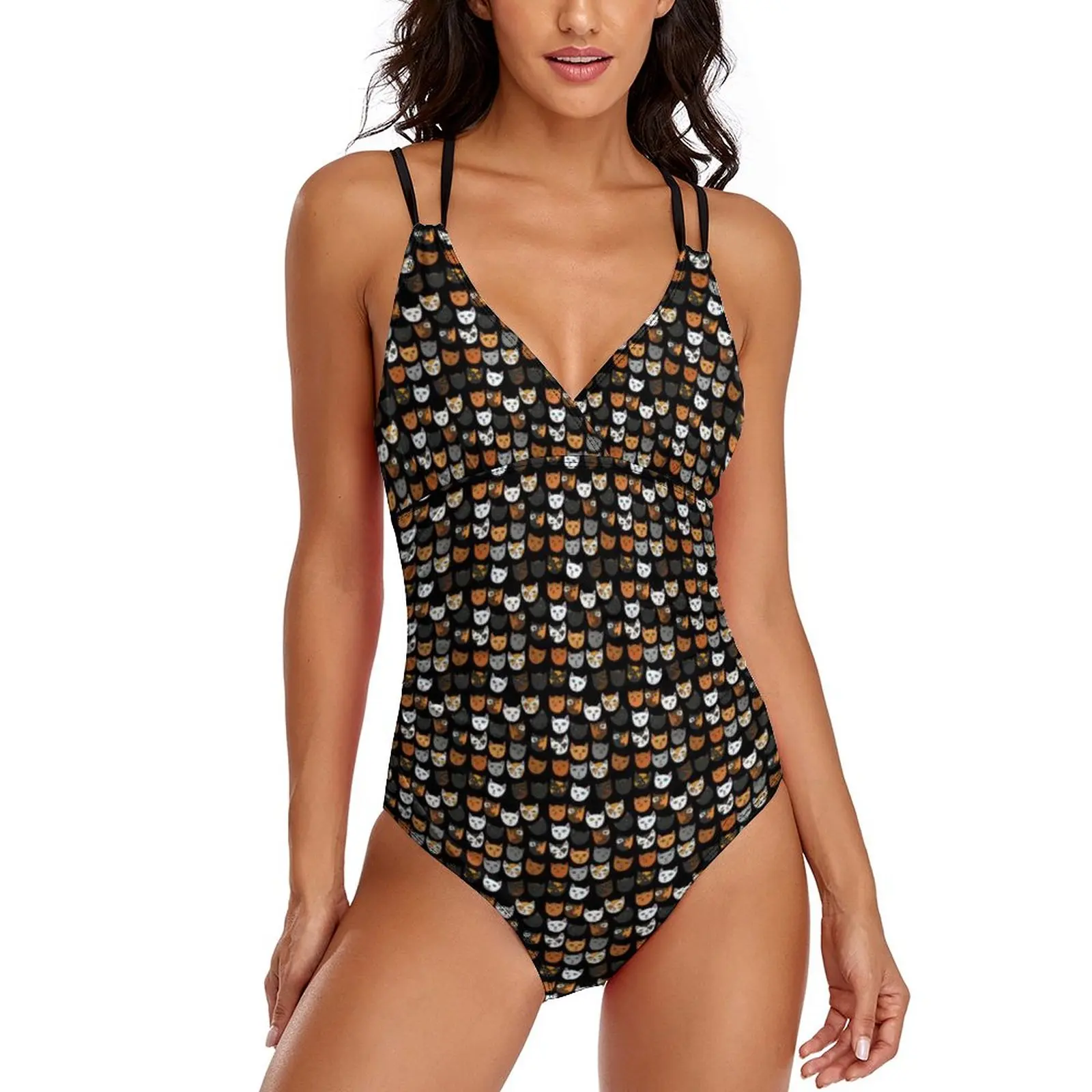 Kitty Cats Print Swimsuit Sexy Cute Animal One-Piece Swimwear Push Up Swimsuits Colorful Bathing Suits Birthday Present
Kitty Cats Print Swimsuit Sexy Cute Animal One-Piece Swimwear Push Up Swimsuits Colorful Bathing Suits Birthday Present