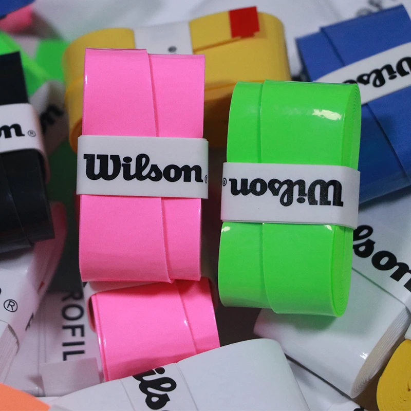 12 PCS/ new Wilson Tennis racquet Badminton hand rubber grip anti-slip sweat absorbent Soft package Racquet ball Sweat absorbent 
12 PCS/ new Wilson Tennis racquet Badminton hand rubber grip anti-slip sweat absorbent Soft package Racquet ball Sweat absorbent