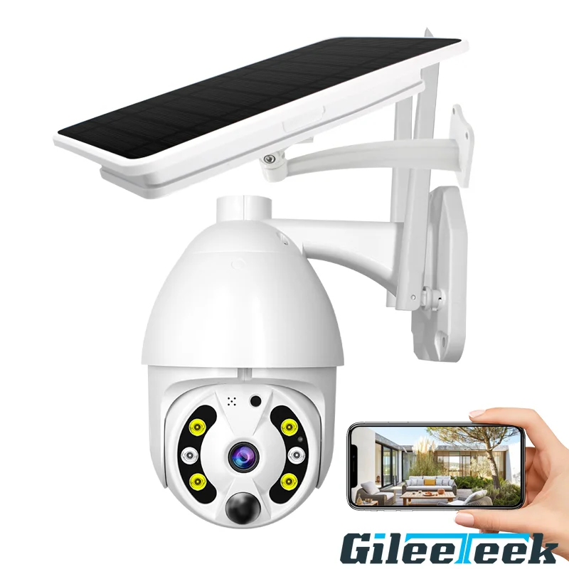 Smart Home Outdoor Cam Solar Camera Security Camera Wireless Monitor 4G WIFI HD 1080P PTZ Waterproof Night Vision
Smart Home Outdoor Cam Solar Camera Security Camera Wireless Monitor 4G WIFI HD 1080P PTZ Waterproof Night Vision