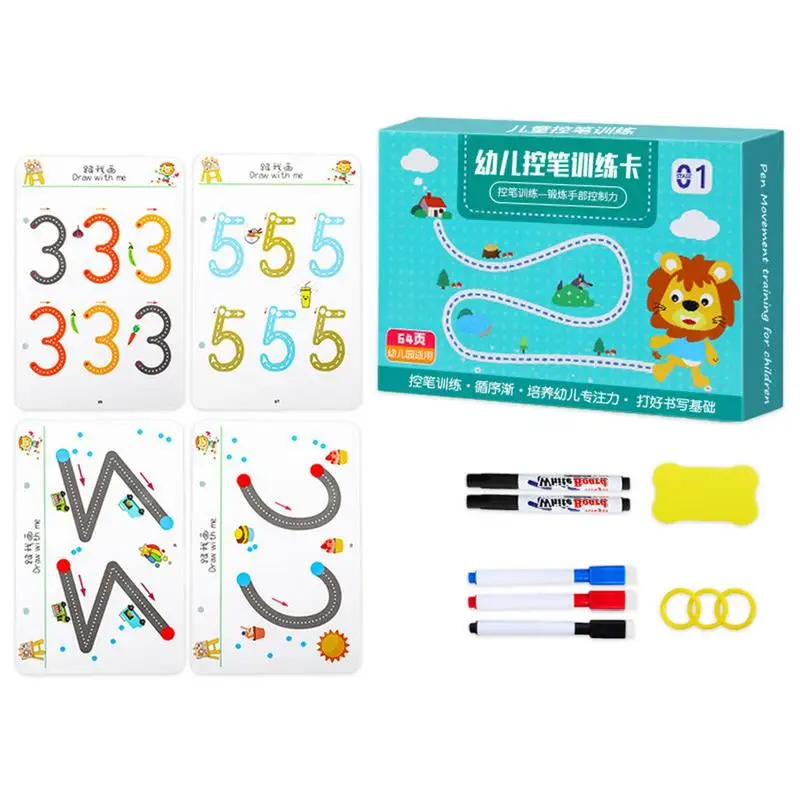 Practice Writing Book For Kids Magic Ink Thickened Paper Copybooks For Kids Rewritable Writing Practice Paper For Kids Age 3-5
Practice Writing Book For Kids Magic Ink Thickened Paper Copybooks For Kids Rewritable Writing Practice Paper For Kids Age 3-5