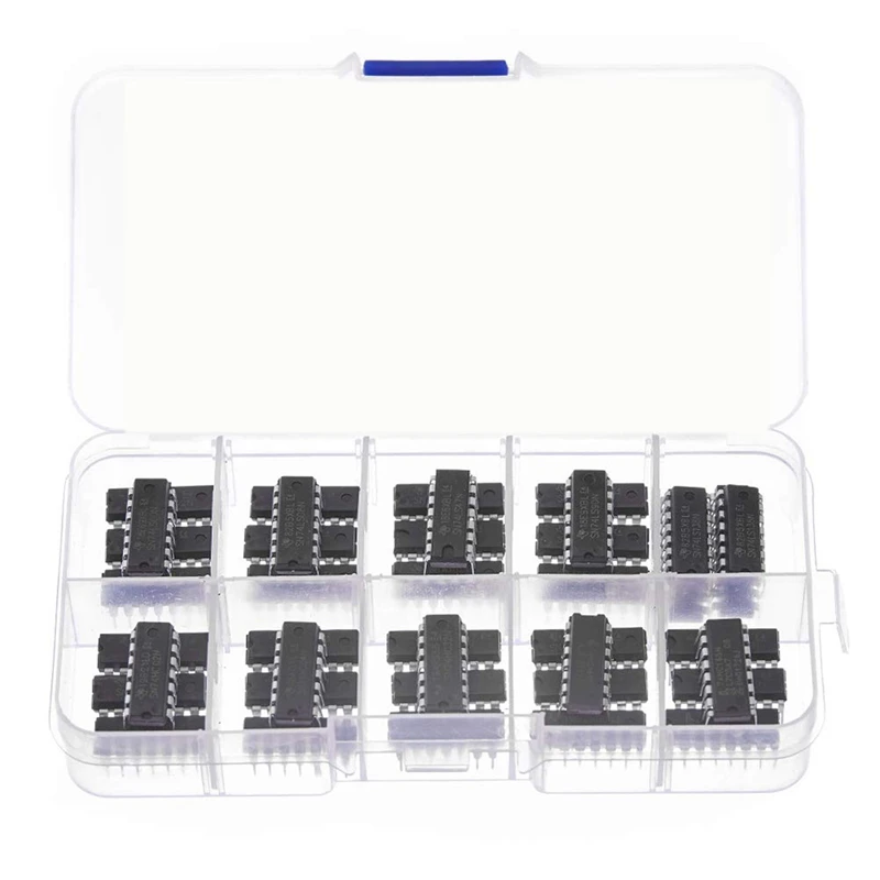 40Pcs(20Pcs 74Hcxx+20Pcs 74Lsxx) Series Logic IC Assortment Kit Digital Integrated Chip
40Pcs(20Pcs 74Hcxx+20Pcs 74Lsxx) Series Logic IC Assortment Kit Digital Integrated Chip