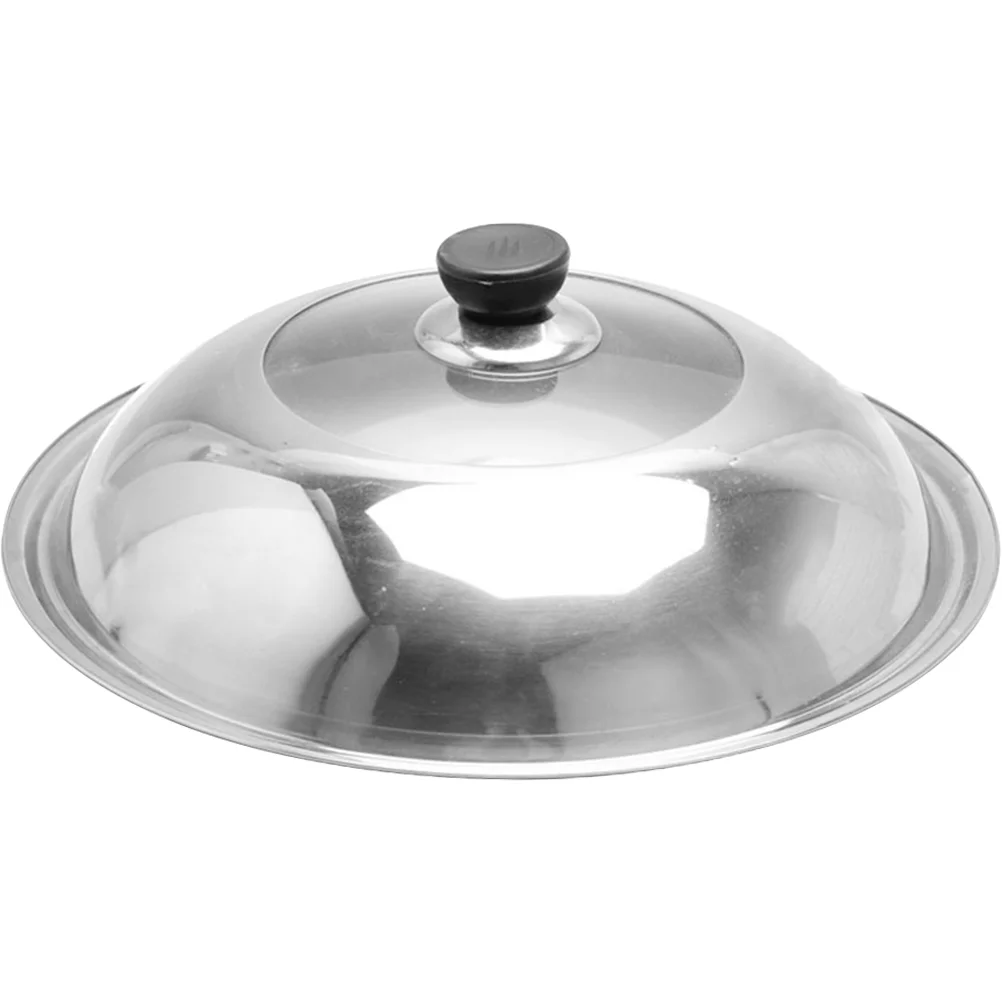 Cover Lid Pot Stainless Steel Pan Dome Universal Replacement Lids Basting Pots Cheese Steak Melting Steaming Skillet Iron
Cover Lid Pot Stainless Steel Pan Dome Universal Replacement Lids Basting Pots Cheese Steak Melting Steaming Skillet Iron