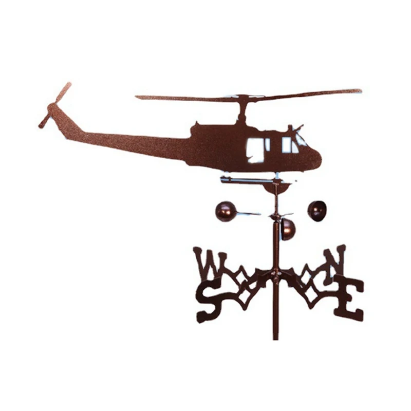 Helicopter Weather Vane Stainless Steel Spray Paint European Villa Decoration Ornaments
Helicopter Weather Vane Stainless Steel Spray Paint European Villa Decoration Ornaments