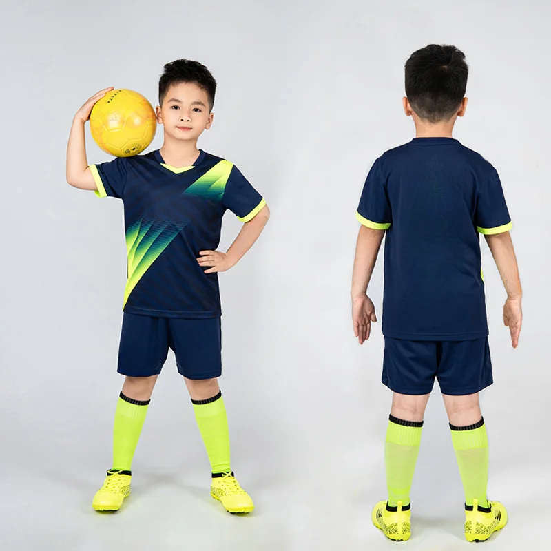 Boys Football Jersey tracksuit Child Soccer Sports Uniforms Kids Play Ball Sportswear Kits vest children's football suit Socks
Boys Football Jersey tracksuit Child Soccer Sports Uniforms Kids Play Ball Sportswear Kits vest children's football suit Socks