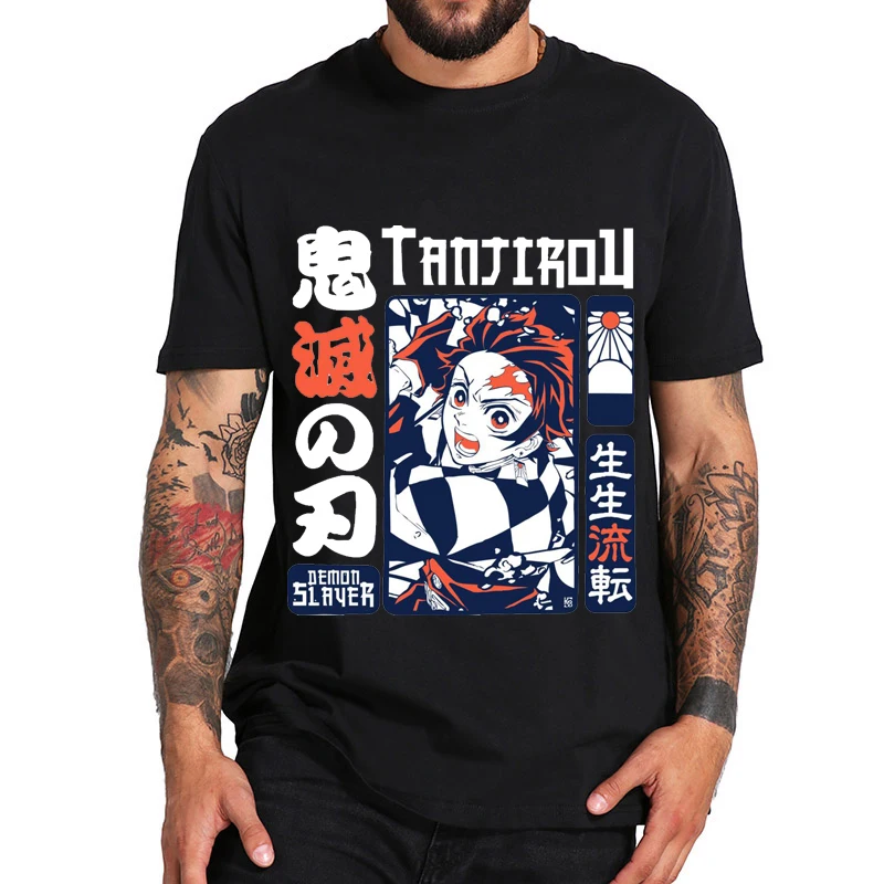 Demon Slayer Men Cotton Tshirt Anime New Fashion Hip Hop T Shirt Harajuku T-Shirt Tees Streetwear
Demon Slayer Men Cotton Tshirt Anime New Fashion Hip Hop T Shirt Harajuku T-Shirt Tees Streetwear