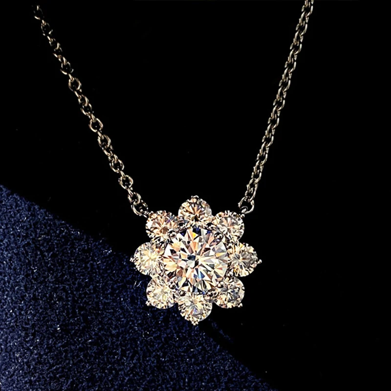 Luxury Flower Necklace Rings with Cubic Glass Filledia Temperament Sweet Women's Necklaces Eternity Wedding Jewelry Sets
Luxury Flower Necklace Rings with Cubic Glass Filledia Temperament Sweet Women's Necklaces Eternity Wedding Jewelry Sets