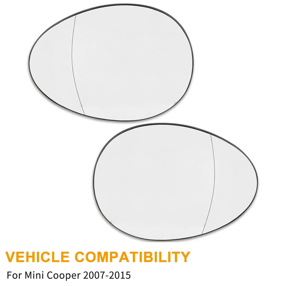 X Autohaux Mirror Glass Heated With Backing Plate Side Rear View Mirror Glass For 2007-2015 BMW Mini Cooper
X Autohaux Mirror Glass Heated With Backing Plate Side Rear View Mirror Glass For 2007-2015 BMW Mini Cooper