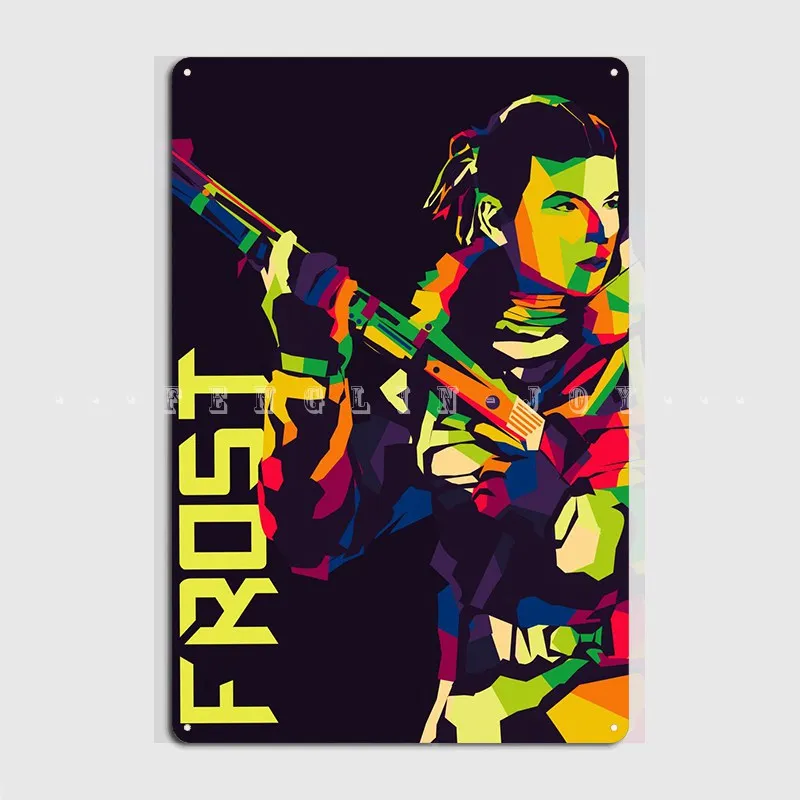 Frost Rainbow Six Metal Sign Cinema Garage Cinema Personalized Wall Decor Tin Sign Poster
Frost Rainbow Six Metal Sign Cinema Garage Cinema Personalized Wall Decor Tin Sign Poster