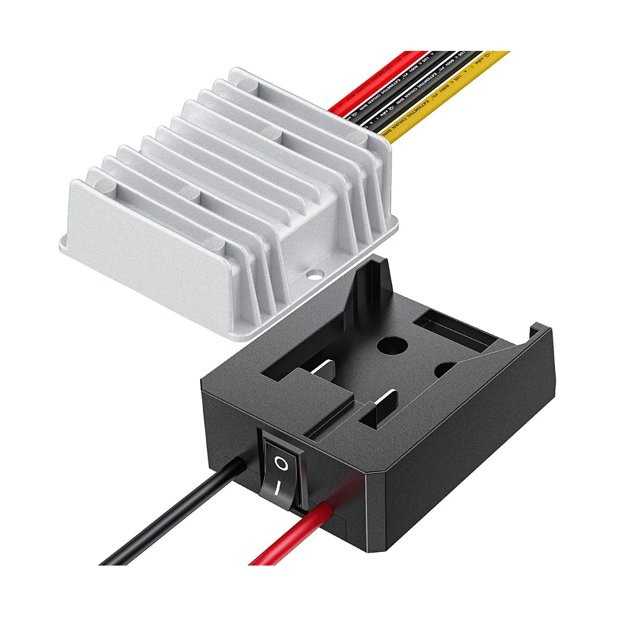 Voltage Reducer Converter & Power Wheel Adapter Inverter Regulator for Golf Cart RC Car Truck Light & DIY Black
Voltage Reducer Converter & Power Wheel Adapter Inverter Regulator for Golf Cart RC Car Truck Light & DIY Black