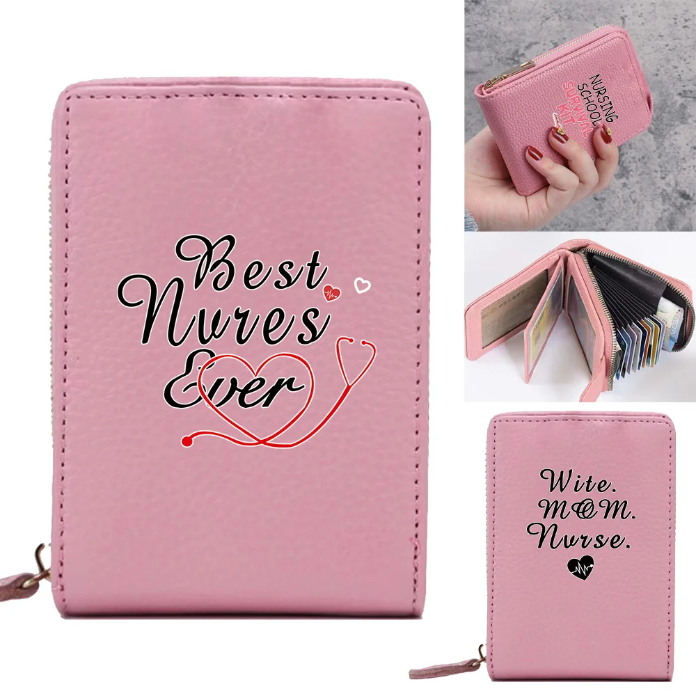 Card Cash Storage Clip Organizer Case Large Capacity Cardholder Leather Wallet Business Card Cover Clutch Nurse Pattern
Card Cash Storage Clip Organizer Case Large Capacity Cardholder Leather Wallet Business Card Cover Clutch Nurse Pattern