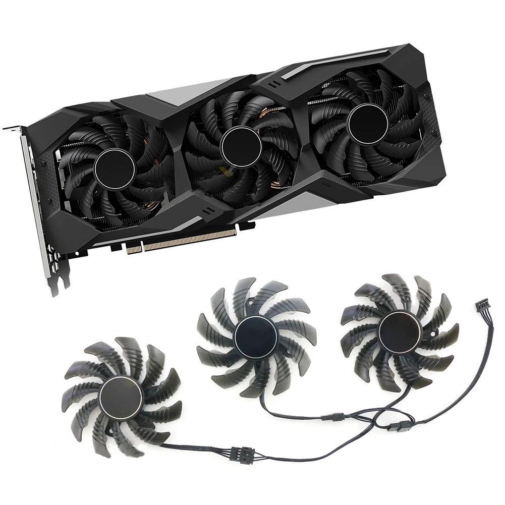 77mm For Gigabyte RX5700XT 5700 5600XT 5500XT GAMING T128010SU Graphics Video Card Fan
77mm For Gigabyte RX5700XT 5700 5600XT 5500XT GAMING T128010SU Graphics Video Card Fan