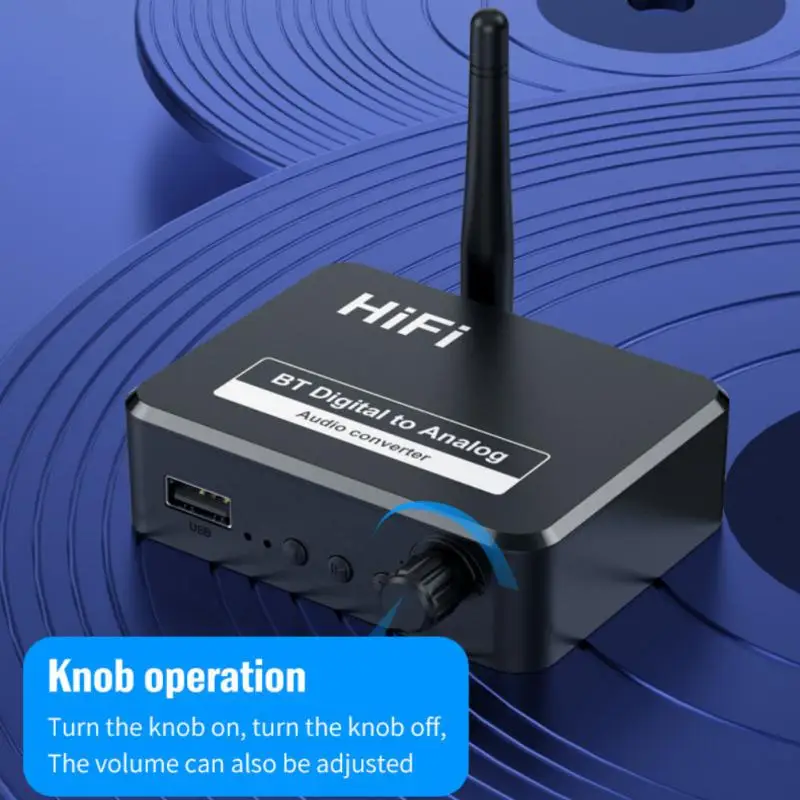 5.0 Receiver U Disk Digital To Analog Audio Converter Spdif Optical Fiber To 3.5MM AUX 2 RCA Car Kit Amplifier Speaker
5.0 Receiver U Disk Digital To Analog Audio Converter Spdif Optical Fiber To 3.5MM AUX 2 RCA Car Kit Amplifier Speaker