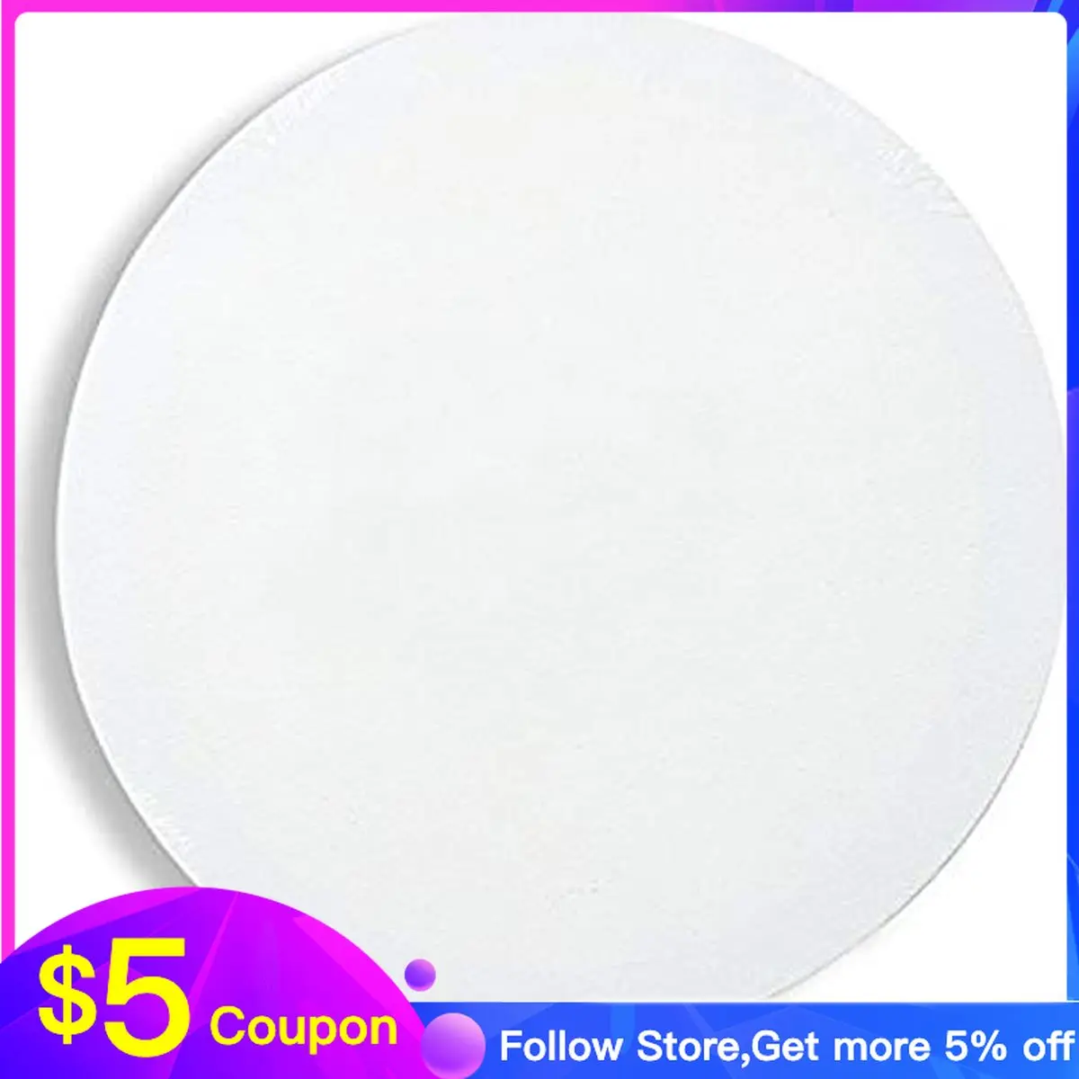4 pcs Round Canvas Board Stretched Canvas 16'' White Blank Canvas Frame Art Craft for Acrylic Painting Oil Paint Artist Media
4 pcs Round Canvas Board Stretched Canvas 16'' White Blank Canvas Frame Art Craft for Acrylic Painting Oil Paint Artist Media