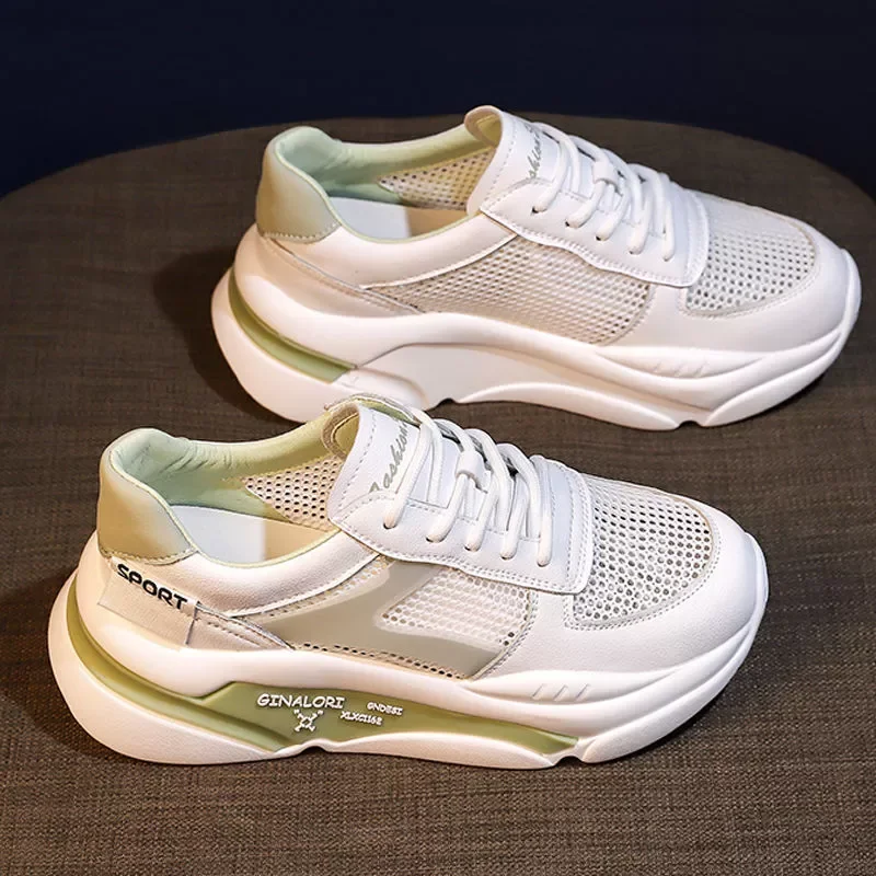 New Platform Boots Neon Sneakers Breathable Casual Dad Thick Sole Running Shoe Walking Sneakers Lace-Up Woman Shoes
New Platform Boots Neon Sneakers Breathable Casual Dad Thick Sole Running Shoe Walking Sneakers Lace-Up Woman Shoes