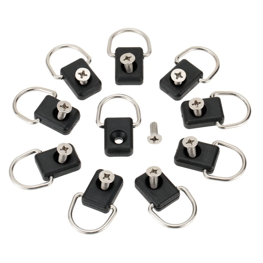 10pcs High Quality Kayak D Rings Outfitting Rigging for Boat Canoe Kayak Accessories
10pcs High Quality Kayak D Rings Outfitting Rigging for Boat Canoe Kayak Accessories