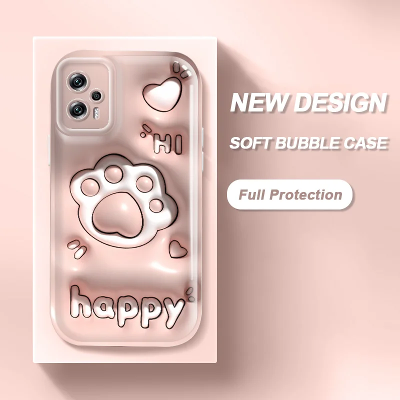 For Poco X4 GT X3 GT X4 NFC F4 Redmi Note 11T 11 10 Pro China Note 11T 11 Pro Plus K30S Cat Paw Phone Case Air Cushion Cover
For Poco X4 GT X3 GT X4 NFC F4 Redmi Note 11T 11 10 Pro China Note 11T 11 Pro Plus K30S Cat Paw Phone Case Air Cushion Cover