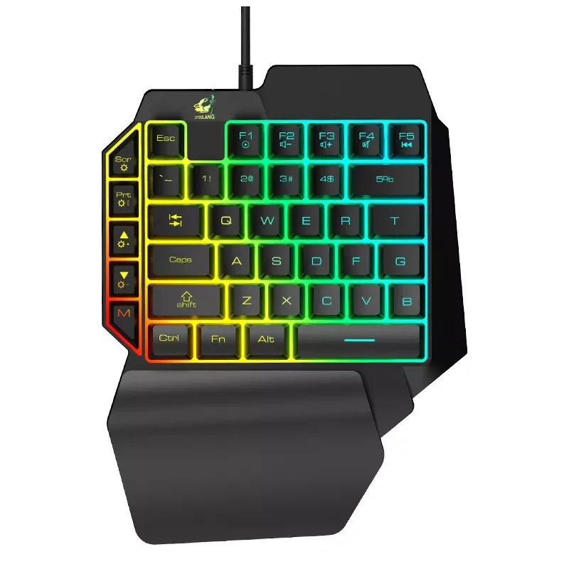 for Mobile Tablet Laptop PUBG GameLeft Hand Keyboard Single Hand Keyboard Mechanical Feel Game Keyboard 2022
for Mobile Tablet Laptop PUBG GameLeft Hand Keyboard Single Hand Keyboard Mechanical Feel Game Keyboard 2022