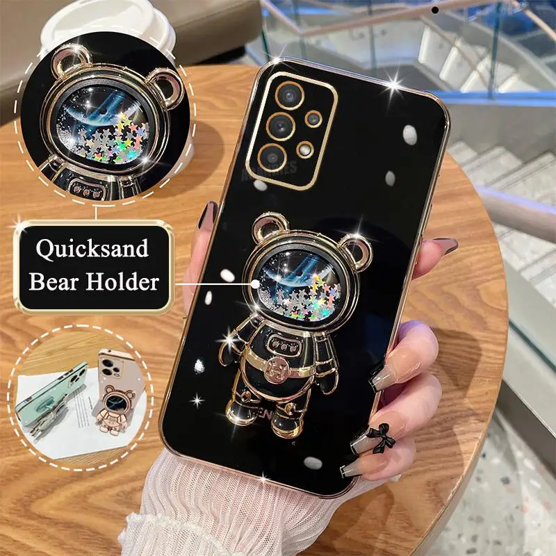 A 53 52s 32 Glitter Quicksand Holder Plating Case For Samsung Galaxy A53 A52 A32 A33 A73 A72 A23 A13 4g 5g Silicone Stand Cover
A 53 52s 32 Glitter Quicksand Holder Plating Case For Samsung Galaxy A53 A52 A32 A33 A73 A72 A23 A13 4g 5g Silicone Stand Cover