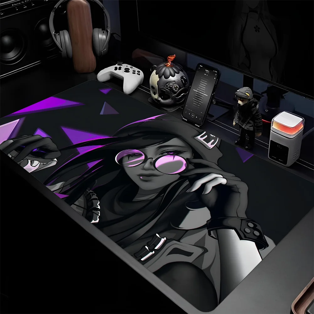 Killjoy Valorant Mousepad Mouse Mat Desk With Pad Gaming Accessories Prime XXL Keyboard Padding