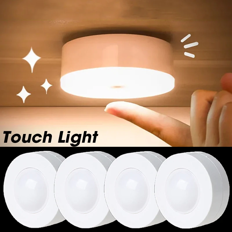Touched Lights LED Night Lights Self-adhesive Cabinet Wall Lamps Wardrobe Lamps Corridor Wall Lamps Battery Powered Night Lights
Touched Lights LED Night Lights Self-adhesive Cabinet Wall Lamps Wardrobe Lamps Corridor Wall Lamps Battery Powered Night Lights