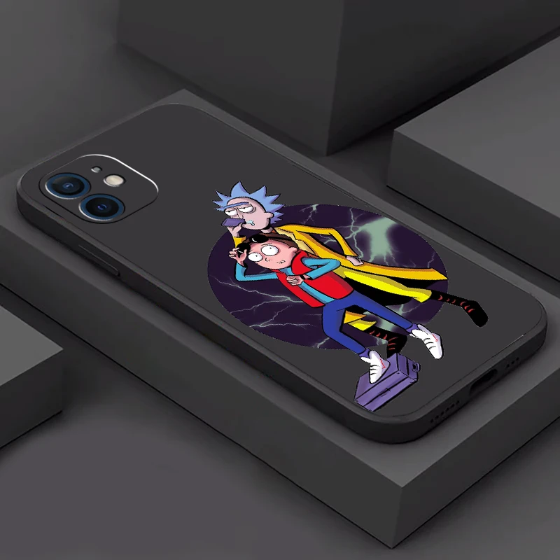 Cartoon Rick And Morty Phone Case For Funda iPhone 11 12 13 Pro Max Mini X XR XS SE 2020 5s 6 7 8 Plus Black Celular
Cartoon Rick And Morty Phone Case For Funda iPhone 11 12 13 Pro Max Mini X XR XS SE 2020 5s 6 7 8 Plus Black Celular