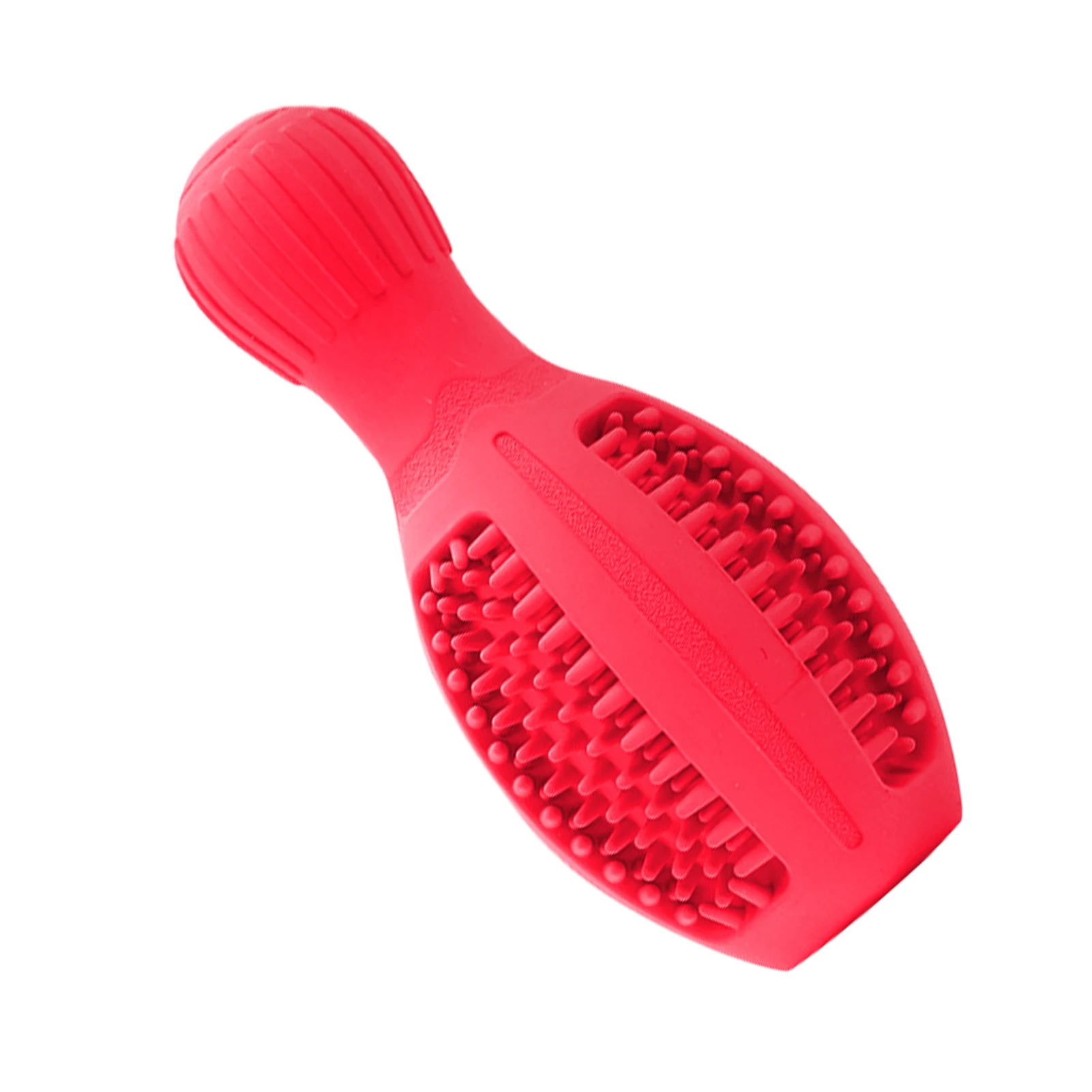Slow Feeder Cute Feeding Training Squeaky Sound Playing Red Bowling Shape Flexible Dog Chew Toy Pet Long Lasting Clean Teeth
Slow Feeder Cute Feeding Training Squeaky Sound Playing Red Bowling Shape Flexible Dog Chew Toy Pet Long Lasting Clean Teeth