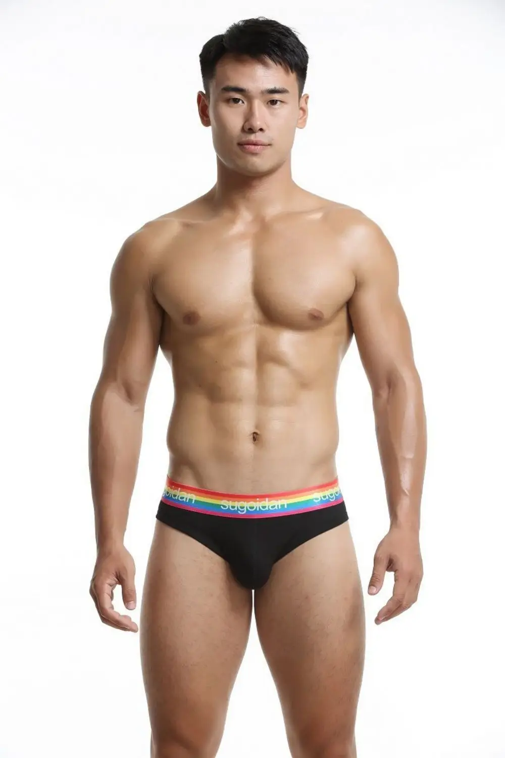 Men'S Rainbow Belt Fashion Briefs Cotton Underwear Cotton Sexy Low Waist Tight Breathable Men'S Triangle Pants
Men'S Rainbow Belt Fashion Briefs Cotton Underwear Cotton Sexy Low Waist Tight Breathable Men'S Triangle Pants