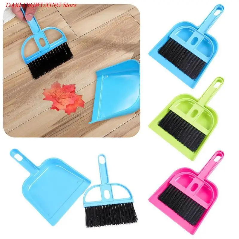 

Mini Desktop Sweep Cleaning Brush Small Broom Dustpan Set Shovel Garbage and Sweep the Ingenious Combination Daily Gadgets