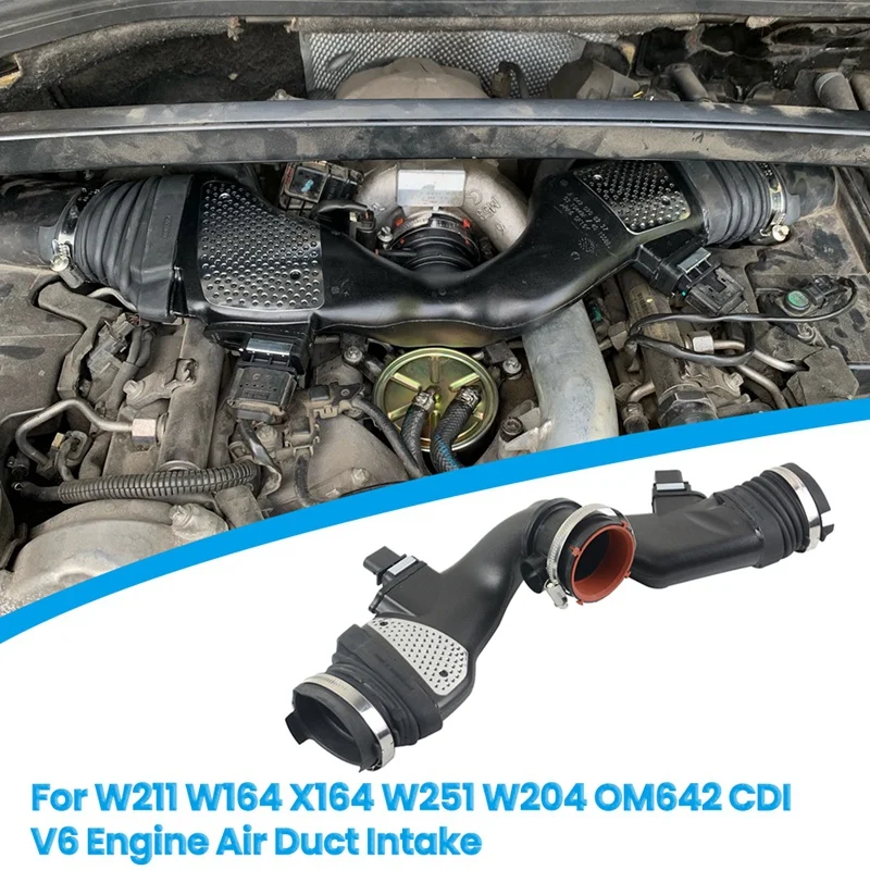 Engine Air Duct Intake Manifold Air Mass Meter For Mercedes W211 E320 W164 ML320 X164 W251 OM642 CDI V6 A6420908237
Engine Air Duct Intake Manifold Air Mass Meter For Mercedes W211 E320 W164 ML320 X164 W251 OM642 CDI V6 A6420908237