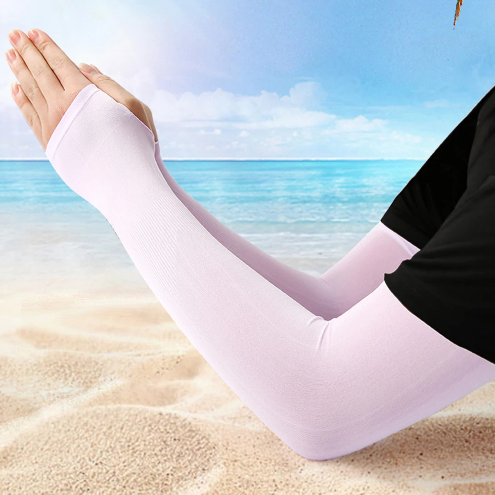 1 Pair Cycling Driving Ice Silk Sleeve Sunscreen Wrist Sleeves Covers UV Protection Outdoor Running Fishing Anti-UV Arm Sleeves
1 Pair Cycling Driving Ice Silk Sleeve Sunscreen Wrist Sleeves Covers UV Protection Outdoor Running Fishing Anti-UV Arm Sleeves