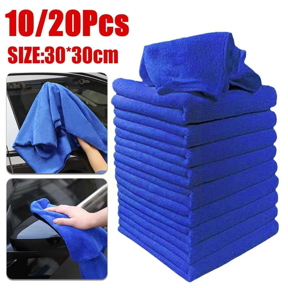 20pcs Car Wash Microfiber Towels Soft Drying Cloth Polishing Tools Water Hemming Cleaning Towel Suction Duster 30x30cm Wash V1S8
20pcs Car Wash Microfiber Towels Soft Drying Cloth Polishing Tools Water Hemming Cleaning Towel Suction Duster 30x30cm Wash V1S8