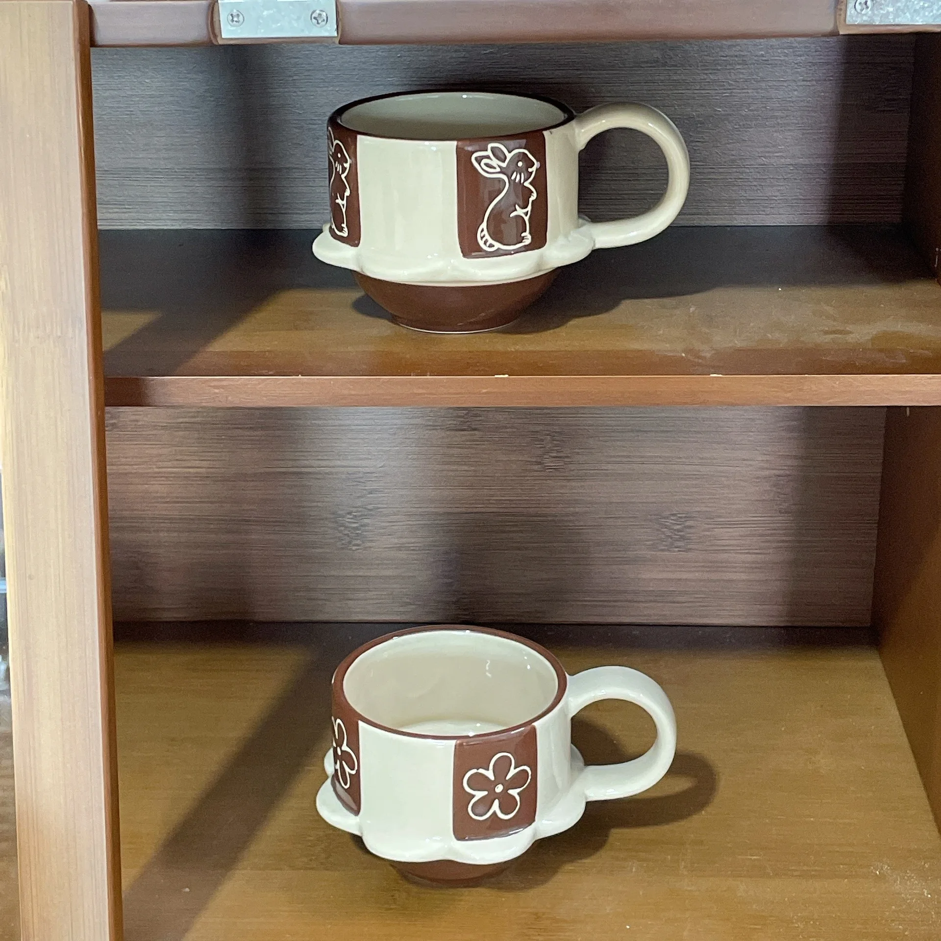 New Ceramic Hand-painted Mug Breakfast Cup Cute Milk Cup Creative Coffee Cup Household Water Cup
New Ceramic Hand-painted Mug Breakfast Cup Cute Milk Cup Creative Coffee Cup Household Water Cup