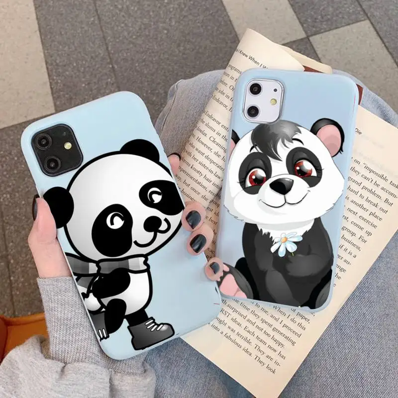 Panda Phone Case for iPhone 11 12 13 Mini Pro Xs Max 8 7 6 6S Plus X XR Solid Candy Color Case
Panda Phone Case for iPhone 11 12 13 Mini Pro Xs Max 8 7 6 6S Plus X XR Solid Candy Color Case