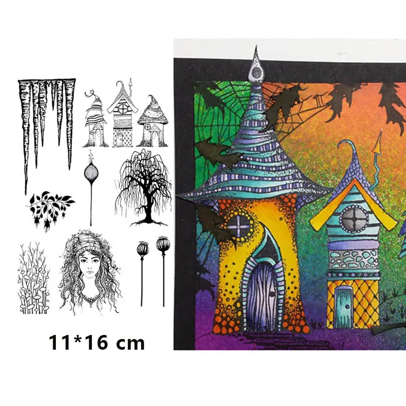 Fairy Girl Plants Clear Stamps for DIY Scrapbooking Card Transparent Silicone Stamp Making Photo Album Crafts Decoration
Fairy Girl Plants Clear Stamps for DIY Scrapbooking Card Transparent Silicone Stamp Making Photo Album Crafts Decoration