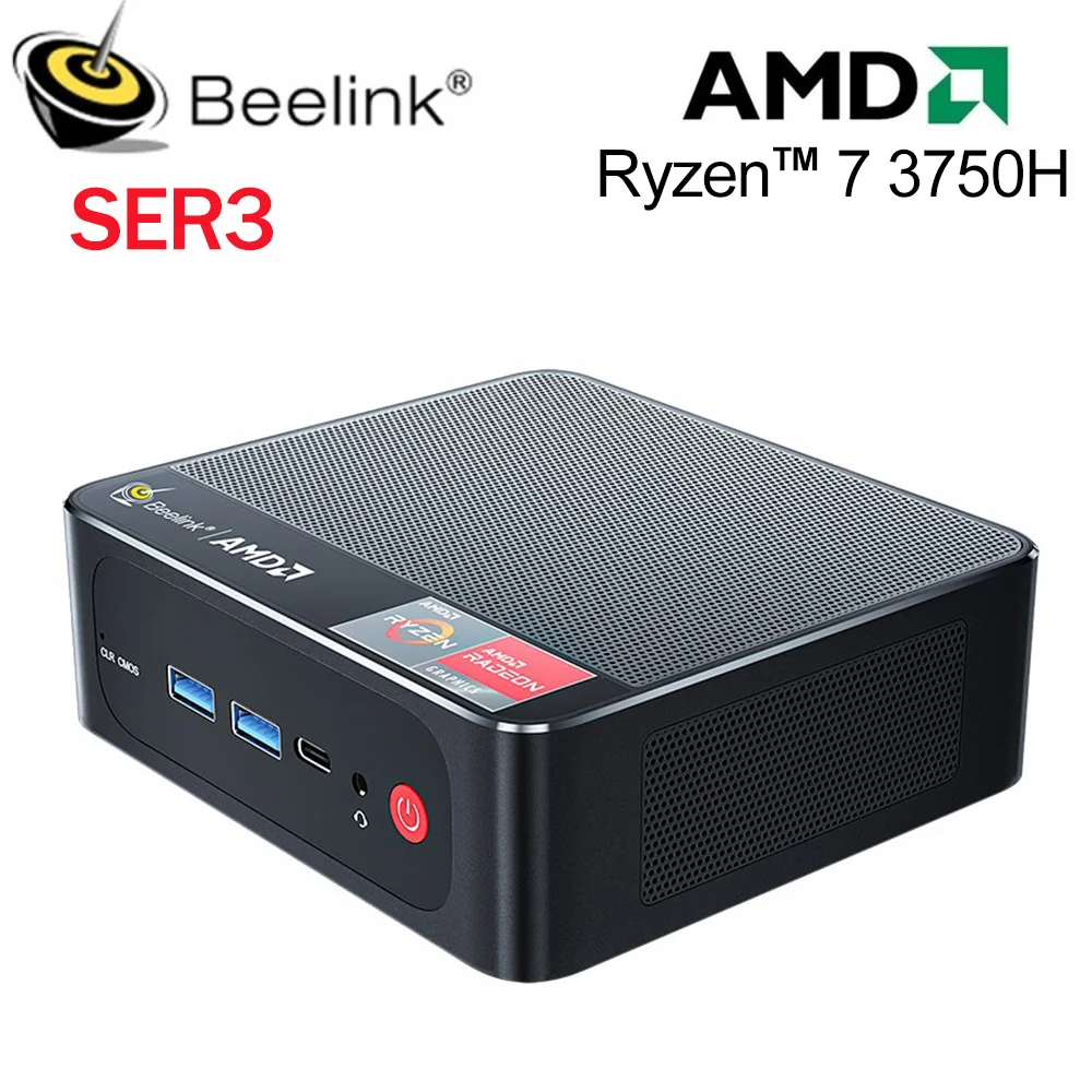 Beelink SER3 R7 3750H Windows 11 Mini PC AMD Ryzen 7 DDR4 8GB SSD 256GB 16GB 512GB Wifi5 4K Dual HD 1000M Desktop Mini Computer
Beelink SER3 R7 3750H Windows 11 Mini PC AMD Ryzen 7 DDR4 8GB SSD 256GB 16GB 512GB Wifi5 4K Dual HD 1000M Desktop Mini Computer