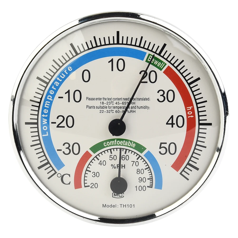Useful Thermo-hygrometer Climate Hygrometer Indoor Thermo Hygrometers Thermometer -30-50° 20-100% ABS Analogue
Useful Thermo-hygrometer Climate Hygrometer Indoor Thermo Hygrometers Thermometer -30-50° 20-100% ABS Analogue