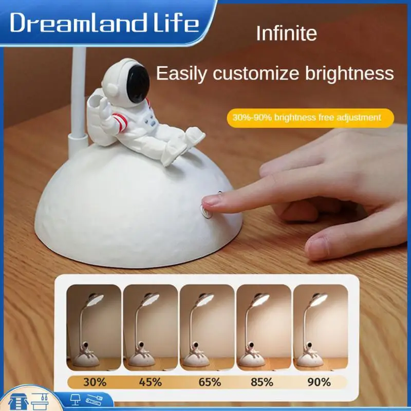180 Degree Adjustable Illumination Astronaut Projection Table Lamp Soft Light Lamp Continuous Endurance Flexible Reading Lamp 5w
180 Degree Adjustable Illumination Astronaut Projection Table Lamp Soft Light Lamp Continuous Endurance Flexible Reading Lamp 5w