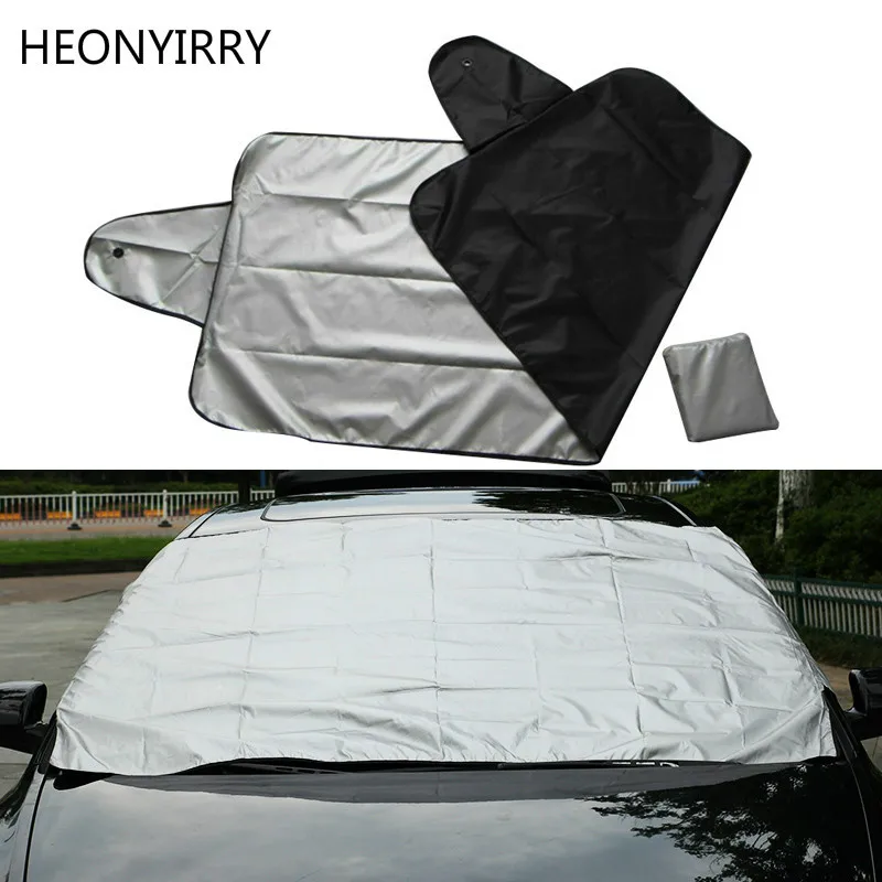 Car Exterior Protection Snow Blocked Car Covers Snow Ice Protector Visor Sun Shade Front Rear Windshield Cover Block Shields
Car Exterior Protection Snow Blocked Car Covers Snow Ice Protector Visor Sun Shade Front Rear Windshield Cover Block Shields