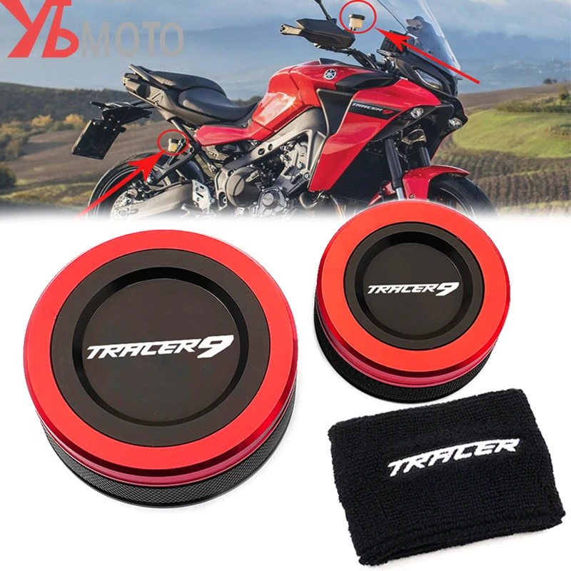 Logo TRACER9 /GT for Yamaha TRACER 9 GT 2021 2022 2023 Motorcycle Front Rear Brake Fluid Reservoir Caps Cylinder Cover Sock
Logo TRACER9 /GT for Yamaha TRACER 9 GT 2021 2022 2023 Motorcycle Front Rear Brake Fluid Reservoir Caps Cylinder Cover Sock