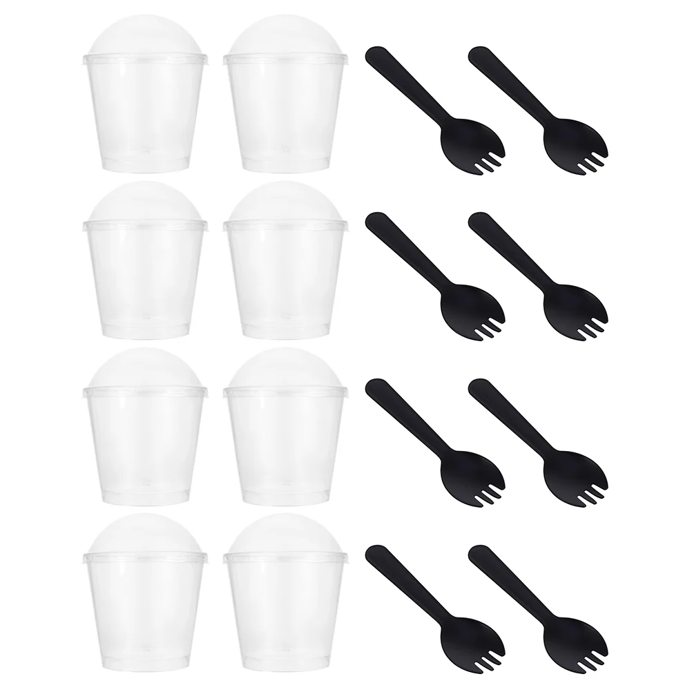 50 Sets Clear Dessert Holders Convenient Tiramisu Cups Transparent Pack Cups Cake Packing Containers for Home Shop Cake
50 Sets Clear Dessert Holders Convenient Tiramisu Cups Transparent Pack Cups Cake Packing Containers for Home Shop Cake