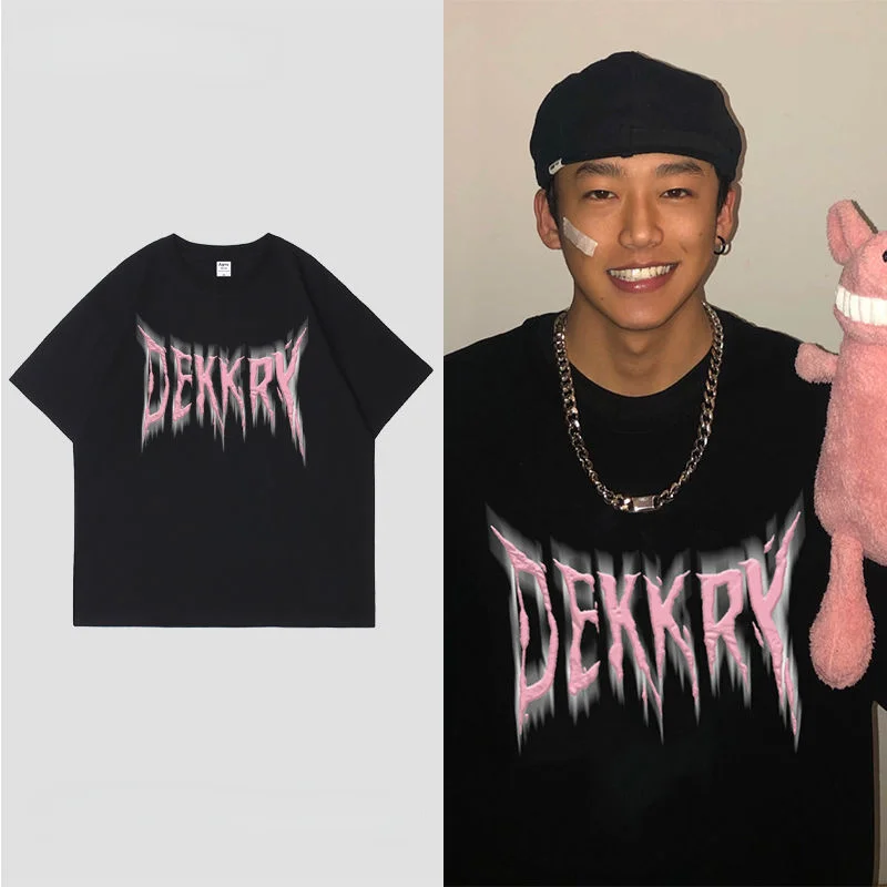 Summer 2022 Ins Hip Hop Letter Print Short-Sleeve T-shirt Baby Boy and Girl Summer Loose Cotton Fashion Oversize Half Sleeve Top
Summer 2022 Ins Hip Hop Letter Print Short-Sleeve T-shirt Baby Boy and Girl Summer Loose Cotton Fashion Oversize Half Sleeve Top