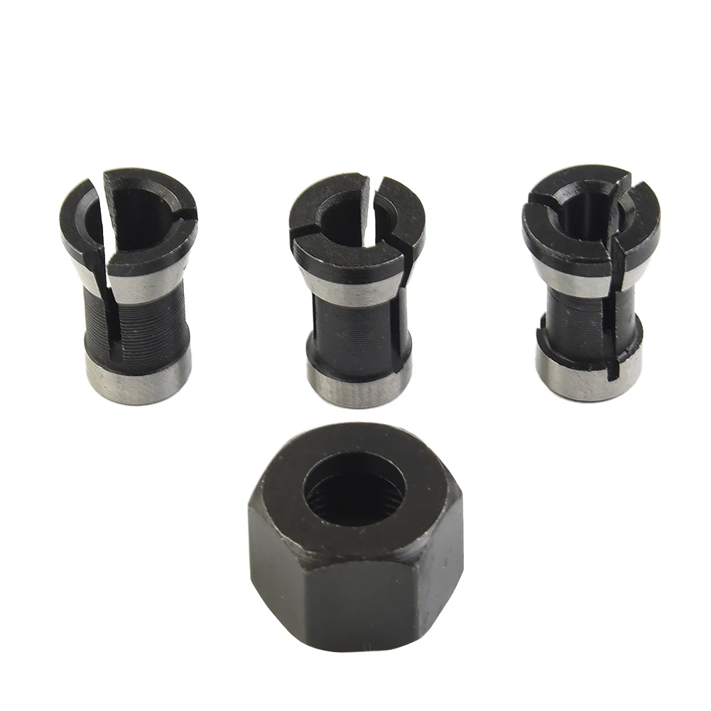 3pcs Carbon Steel Collets 6mm 6.35mm 8mm Collet Chuck Engraving Trimming Machine Electric Router Milling Cutter Accessories
3pcs Carbon Steel Collets 6mm 6.35mm 8mm Collet Chuck Engraving Trimming Machine Electric Router Milling Cutter Accessories
