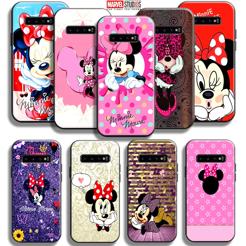 Cartoon Minnie Mouse For Samsung Galaxy S10 5G S10 Plus Lite S10E S10 Phone Case Black Liquid Silicon Silicone Cover Soft Funda
Cartoon Minnie Mouse For Samsung Galaxy S10 5G S10 Plus Lite S10E S10 Phone Case Black Liquid Silicon Silicone Cover Soft Funda