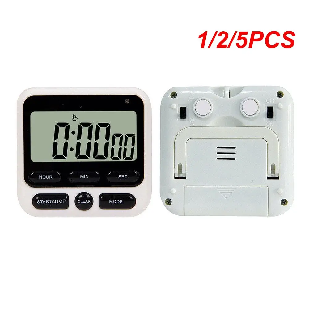 1/2/5PCS Digital Screen Kitchen Timer Large Display Digital Timer Square Cooking Count Up Countdown Alarm Remind Sleep Stopwatch
1/2/5PCS Digital Screen Kitchen Timer Large Display Digital Timer Square Cooking Count Up Countdown Alarm Remind Sleep Stopwatch