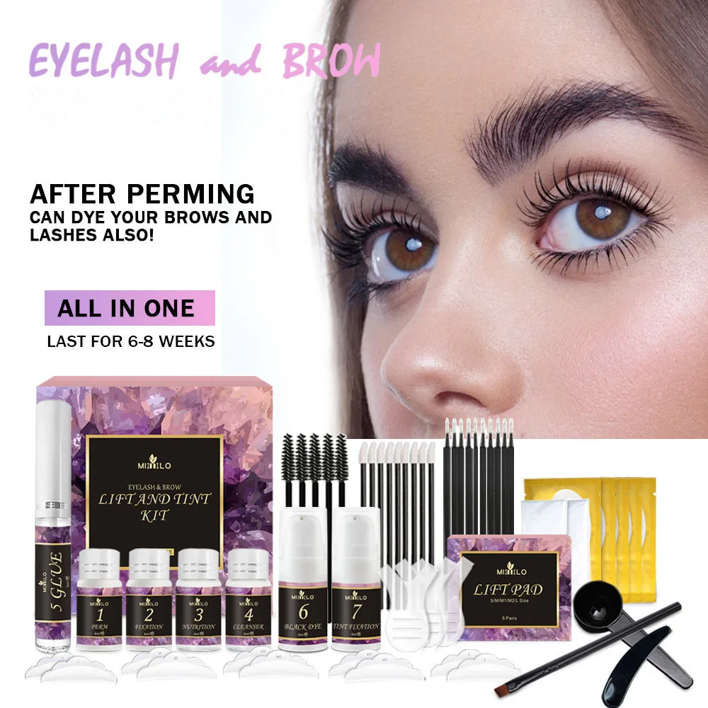 Eyelash Lift & Dye Kit Updated Eyelash Enhancement Keratin Eyelash Perm Kit Curling & Cold Perm Eye Makeup Kit
Eyelash Lift & Dye Kit Updated Eyelash Enhancement Keratin Eyelash Perm Kit Curling & Cold Perm Eye Makeup Kit
