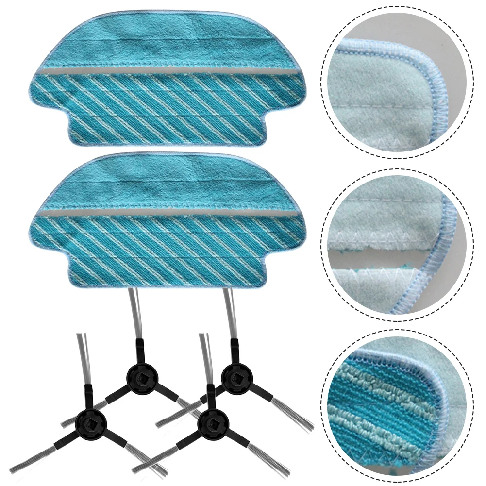 2 Mop With 4 Side Brush For Tomefon TF-G85 Sweeping Robot Vacuum Cleaner Accessories Spare Parts For Home Appliance Floot Clean
2 Mop With 4 Side Brush For Tomefon TF-G85 Sweeping Robot Vacuum Cleaner Accessories Spare Parts For Home Appliance Floot Clean