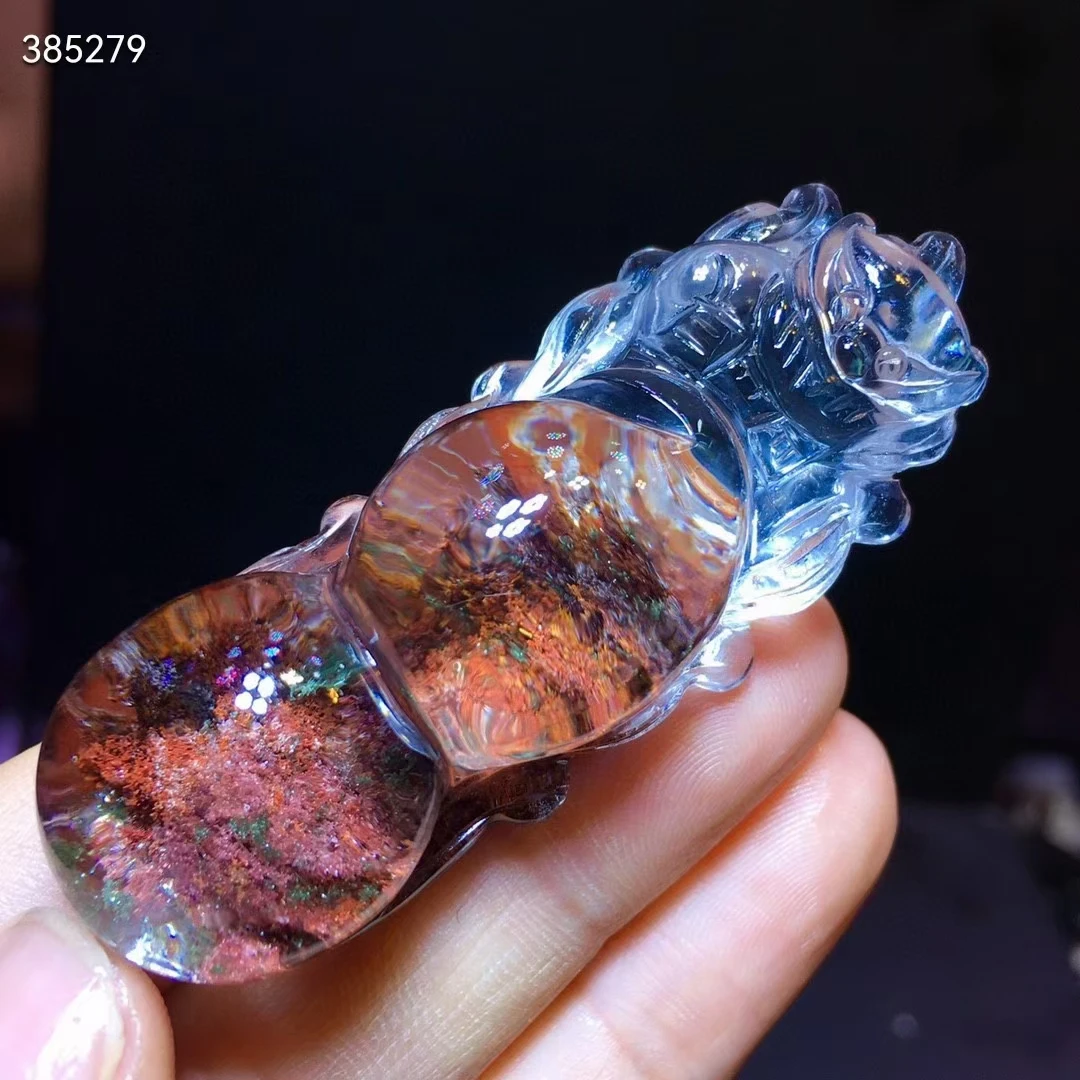 Natural Red Phantom Quartz Fox Pendant 64.8/21mm Clear Water Drop Women Man Necklace Jewelry Phantom Rare Garden AAAAAA
Natural Red Phantom Quartz Fox Pendant 64.8/21mm Clear Water Drop Women Man Necklace Jewelry Phantom Rare Garden AAAAAA