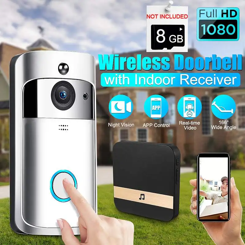 Night Vision Cloud Storage Home Security Protection WIFI Smart Waterproof Camera DoorBell
Night Vision Cloud Storage Home Security Protection WIFI Smart Waterproof Camera DoorBell
