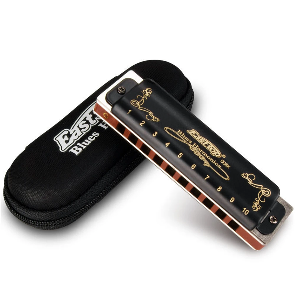 Blues Harmonica Harmonica 10hole With Box 180*28*18mm Black Blues For Practise Show Portable Resin Thick Base Plate
Blues Harmonica Harmonica 10hole With Box 180*28*18mm Black Blues For Practise Show Portable Resin Thick Base Plate